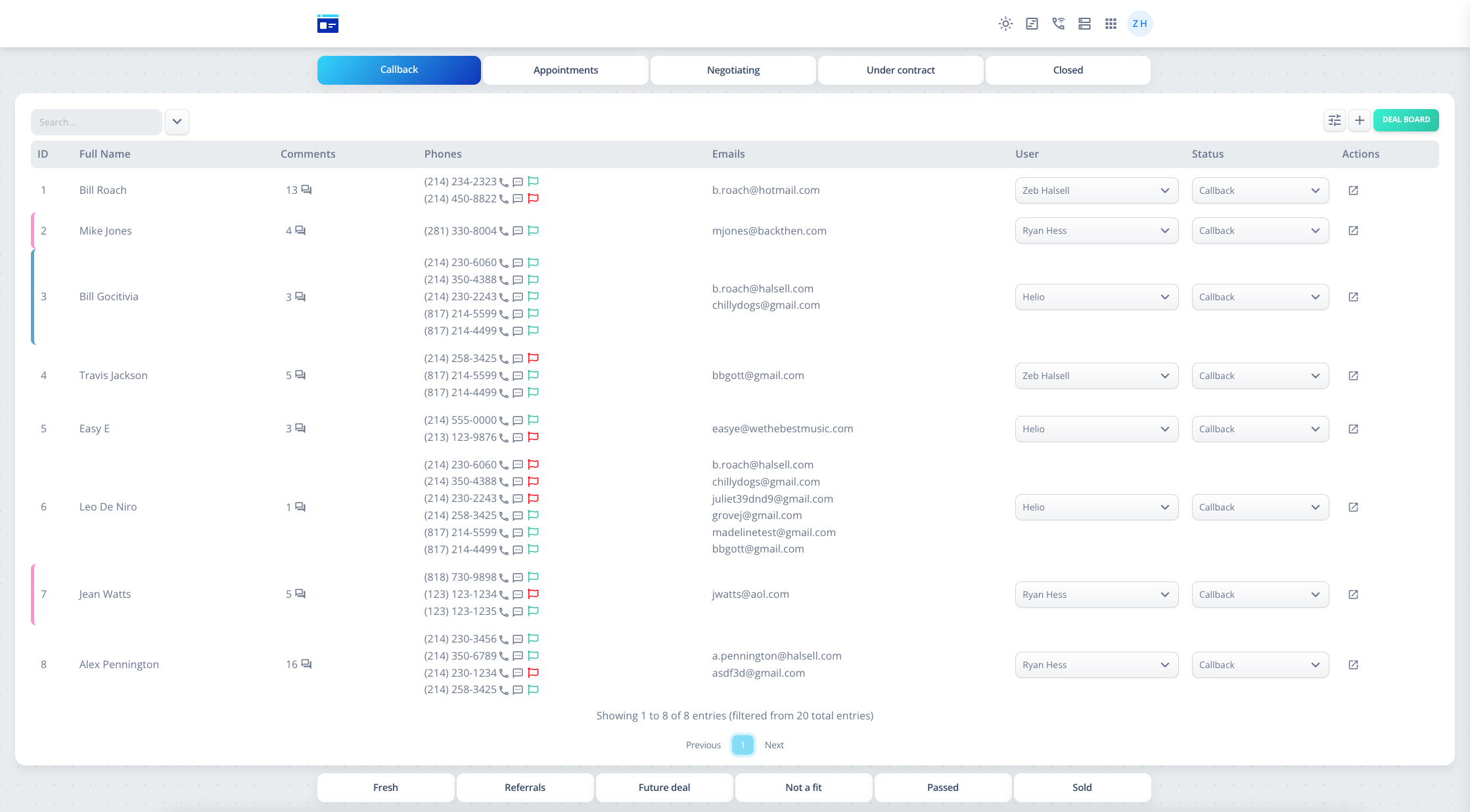 Halsell sales crm software image