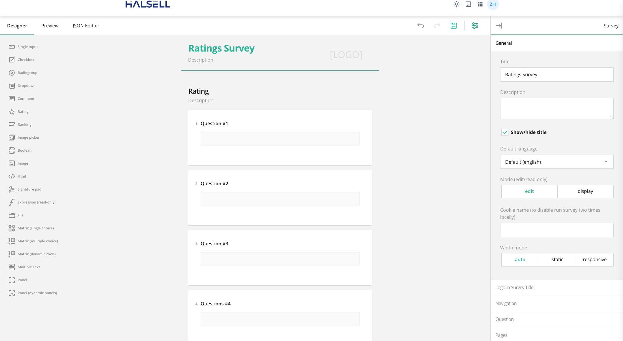 Halsell form builder software image